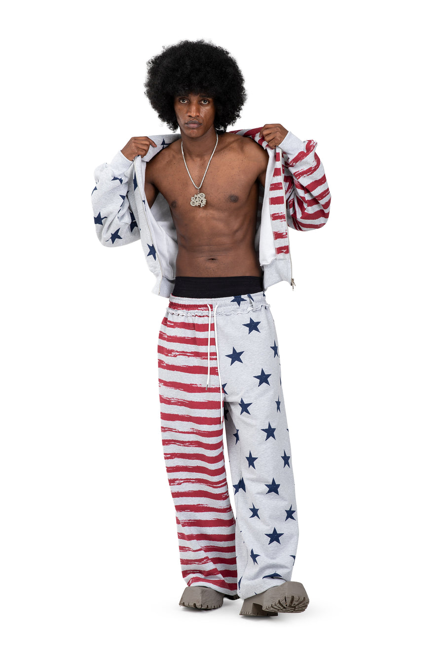 FLAG HOODIE ZIP