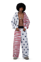 FLAG HOODIE ZIP