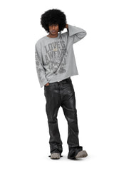 GRAY LOVE LONGSLEEVE