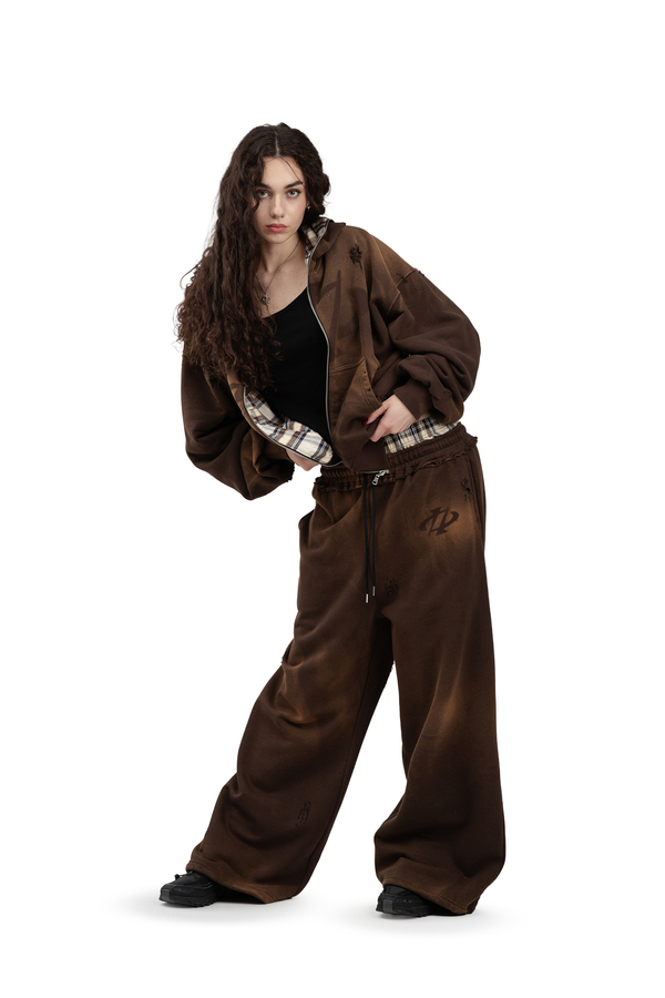 Wendehose Trashed & Crushed Brown
