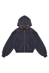 Wende-Sweatshirt Campus Grey