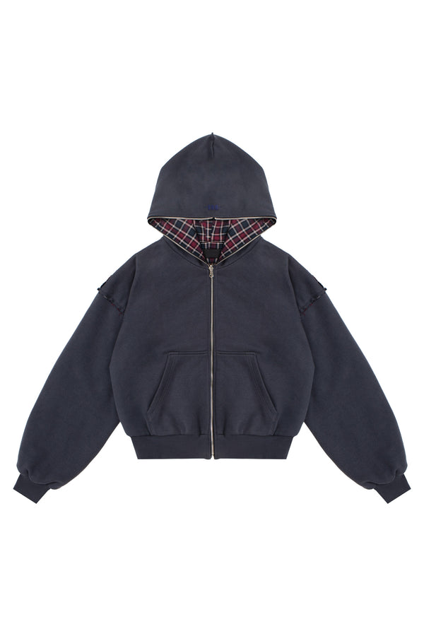 Wende-Sweatshirt Campus Grey