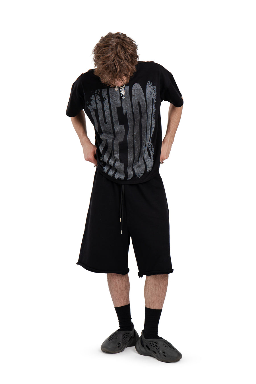 T-Shirt Boxy Concrete Black