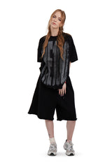 T-Shirt Boxy Concrete Black