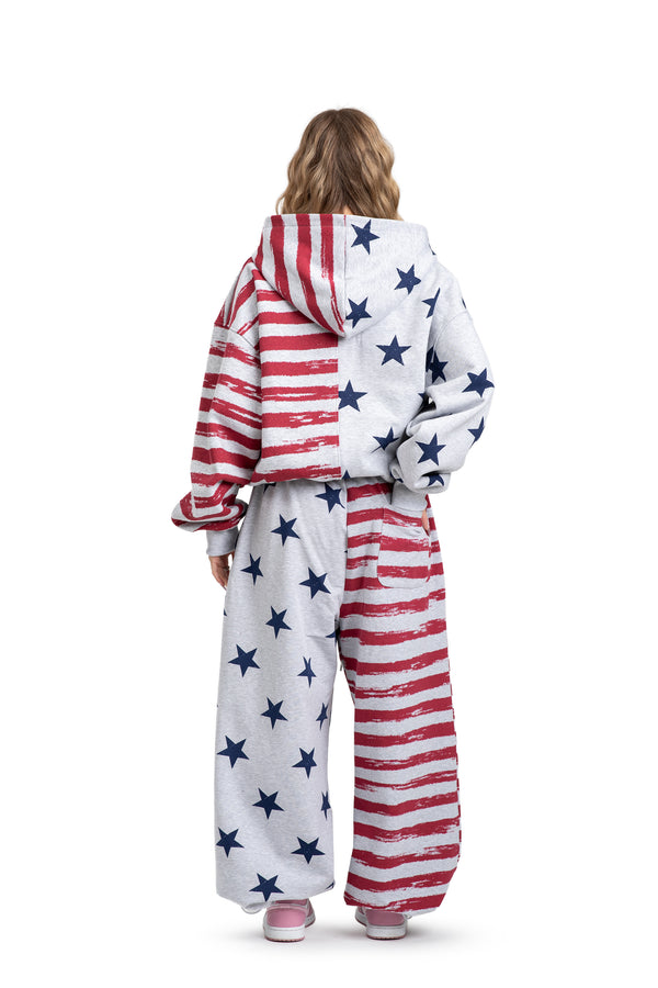 SET HOODIE & SWEATPANTS FLAG