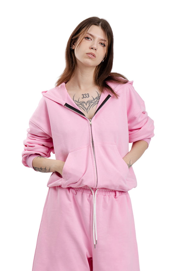 Puffy Zip Fly Sweatshirt