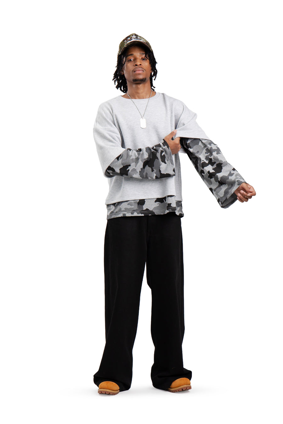 Longsleeve mit weiten Ärmeln