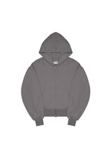 Puffy Zip Fly Sweatshirt