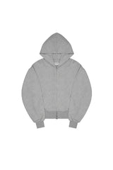 Puffy Zip Fly Sweatshirt
