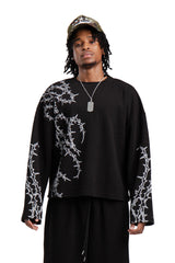 Longsleeve Waffle Black