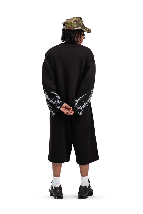 Longsleeve Waffle Black