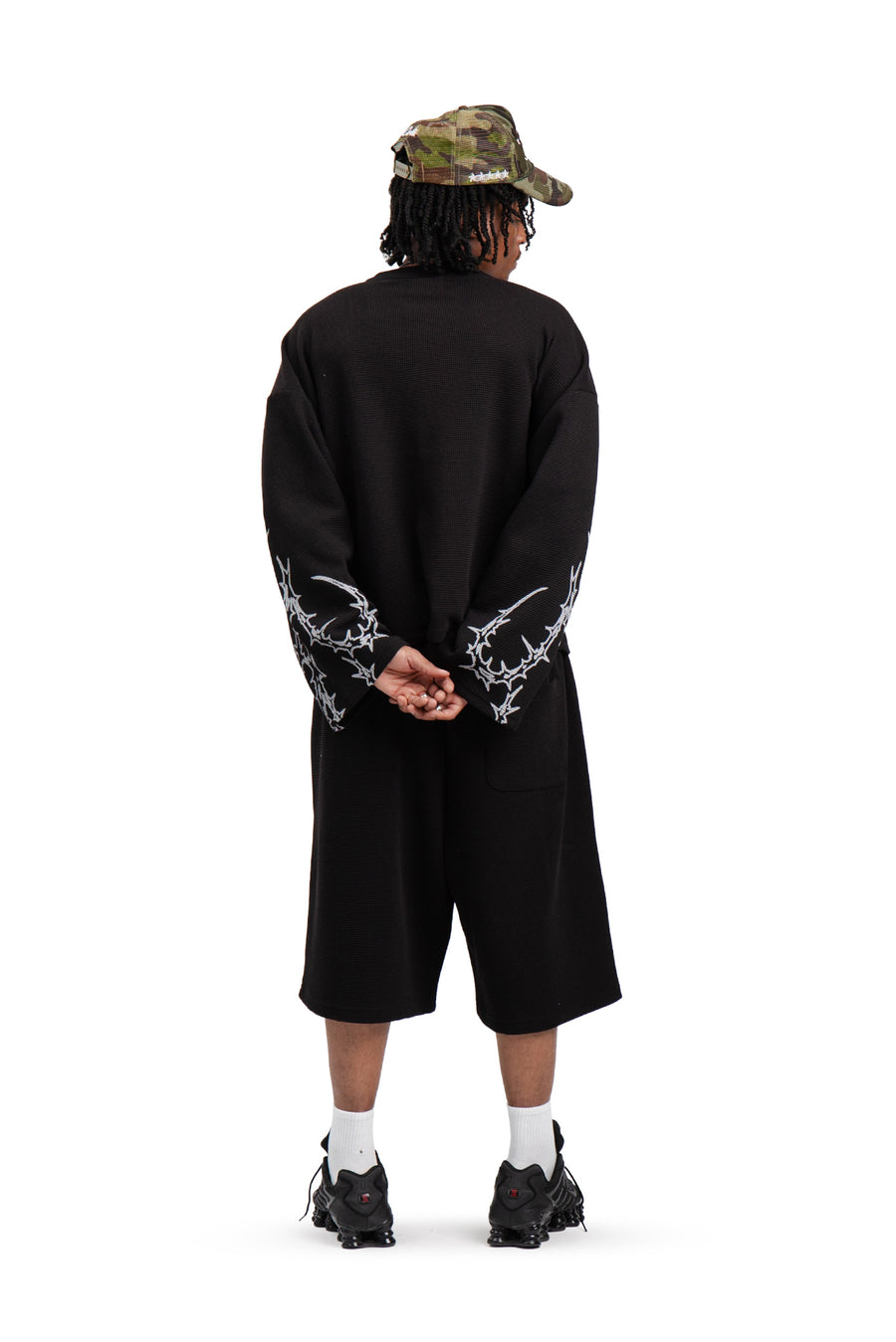 Longsleeve Waffle Black