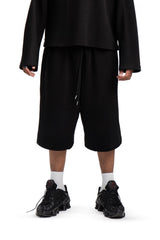 Spodenki Waffle Black Basic