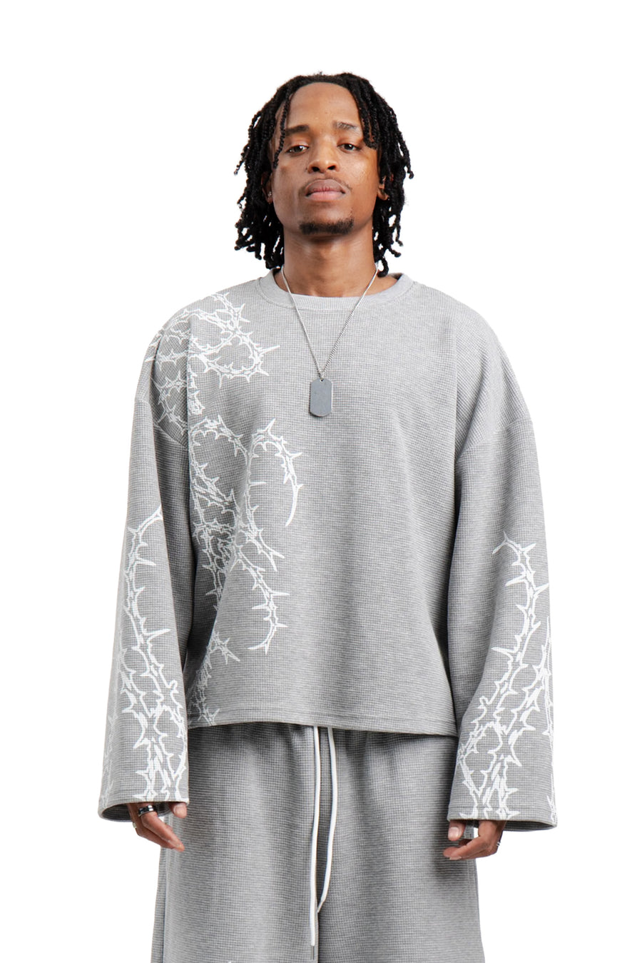 Longsleeve Waffle Grey