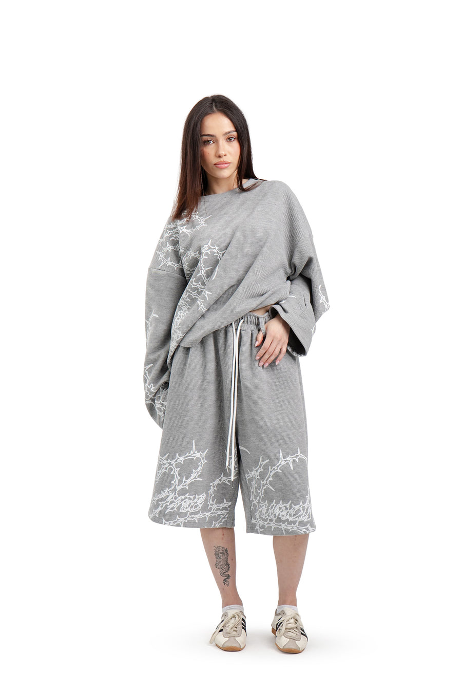 Longsleeve Waffle Grey