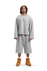 Spodenki Waffle Grey Basic