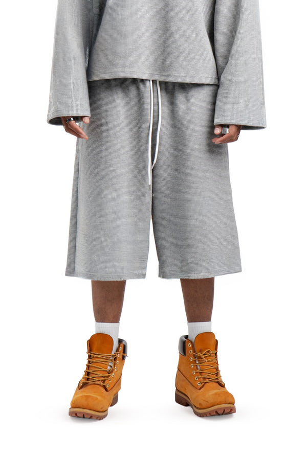 Spodenki Waffle Grey Basic