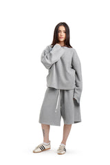 Spodenki Waffle Grey Basic