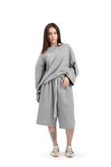 Longsleeve Waffle Grey Basic