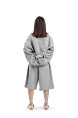 Longsleeve Waffle Grey Basic