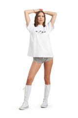 T-Shirt Boxy Concrete White