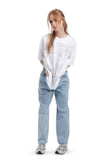 T-Shirt Boxy Concrete White