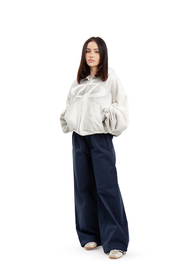 Kapuzenpullover Zip Puffy Ultra Full Distressed