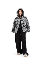 Bluza Puffy Zip MORO Dark Grey Melange