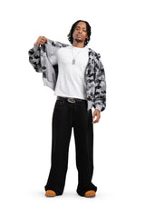 Bluza Puffy Zip MORO Grey