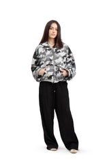 Bluza Puffy Zip MORO Light Grey Melange