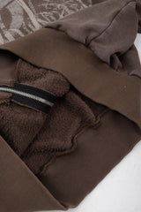 Bluza Zip Danger Zone Brown