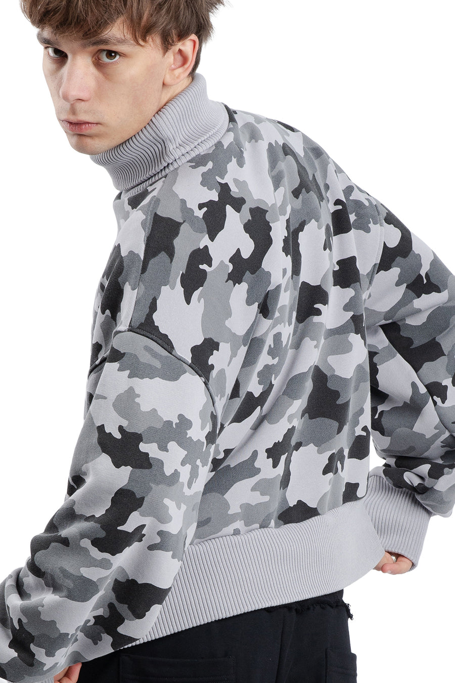 Bluza Crewneck Turtleneck Moro