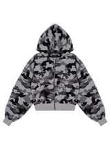 Bluza Puffy Zip MORO Grey