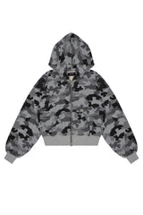 Bluza Puffy Zip MORO Dark Grey Melange