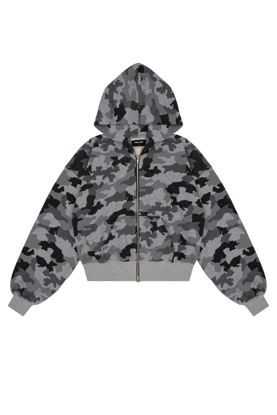 Bluza Puffy Zip MORO Dark Grey Melange