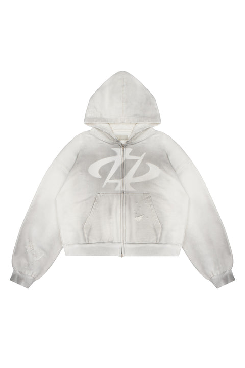 Kapuzenpullover Zip Puffy Ultra Full Distressed