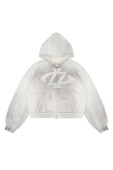 Kapuzenpullover Zip Puffy Ultra Full Distressed