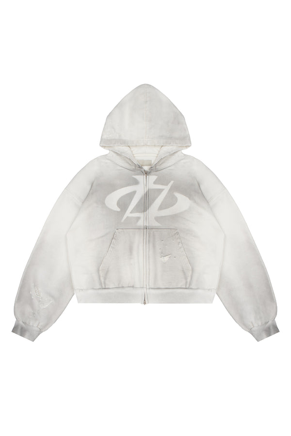 Kapuzenpullover Zip Puffy Ultra Full Distressed