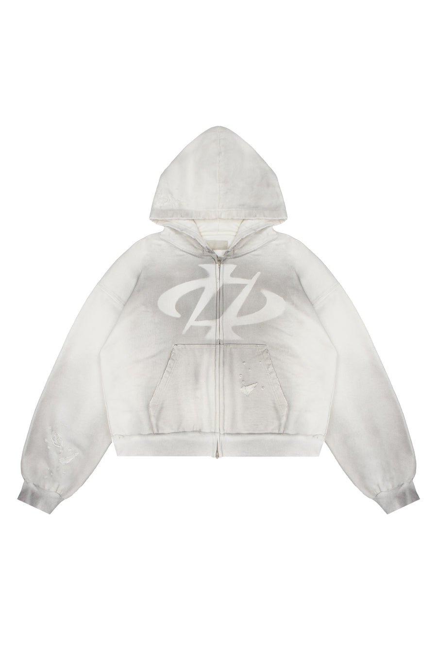 Kapuzenpullover Zip Puffy Ultra Full Distressed