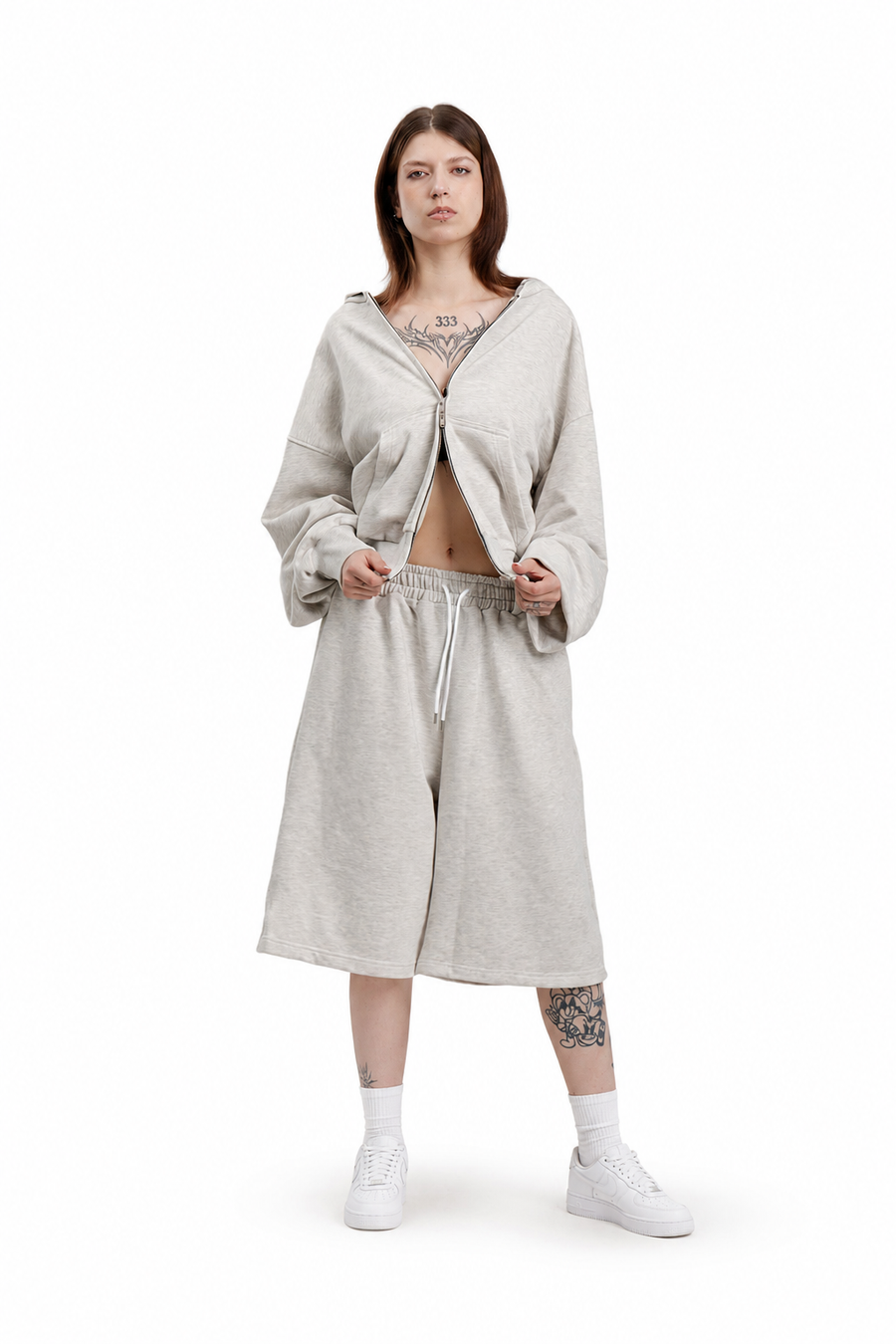 Set Hoodie und Shorts Fly
