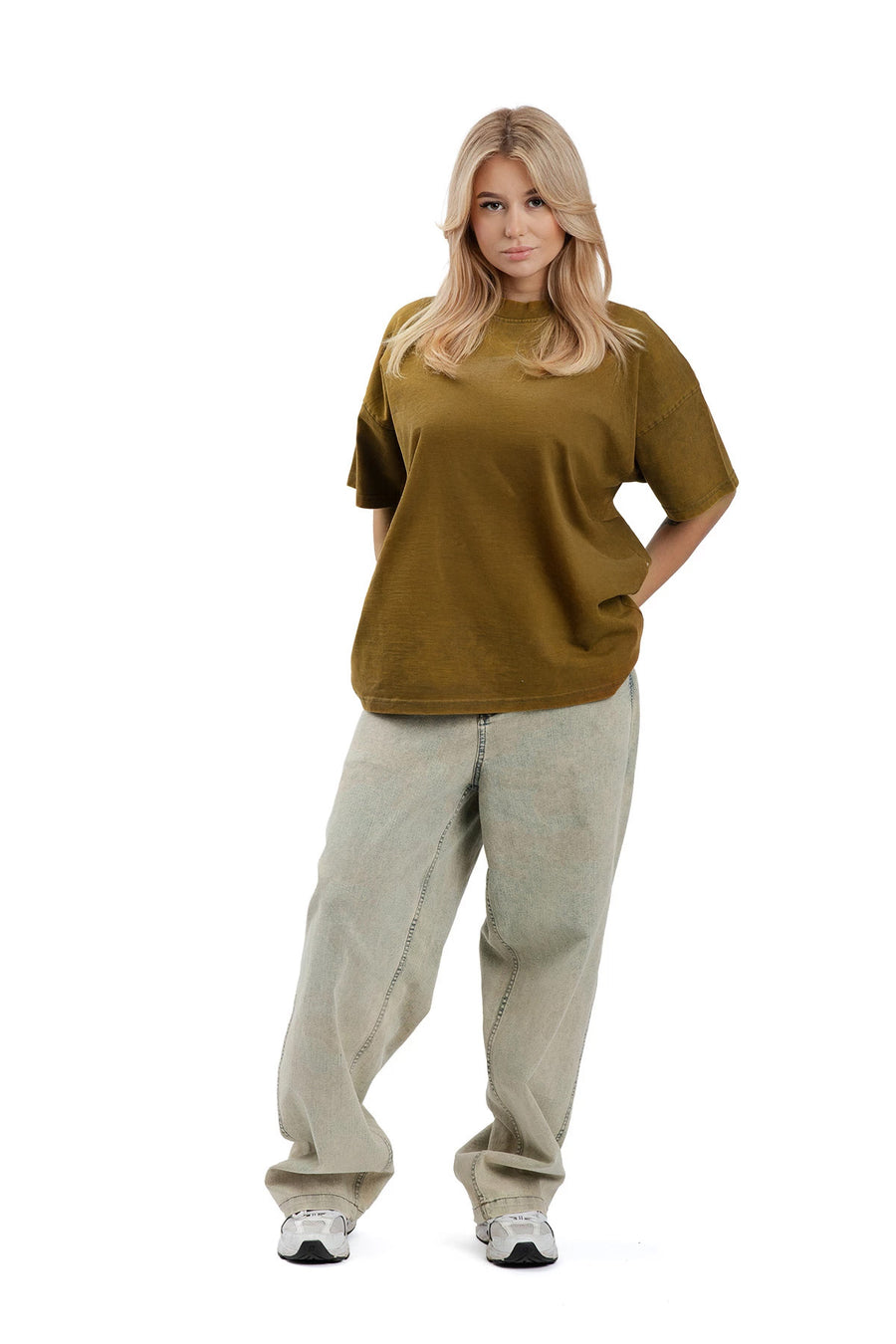 Koszulka Khaki Washed Ultra