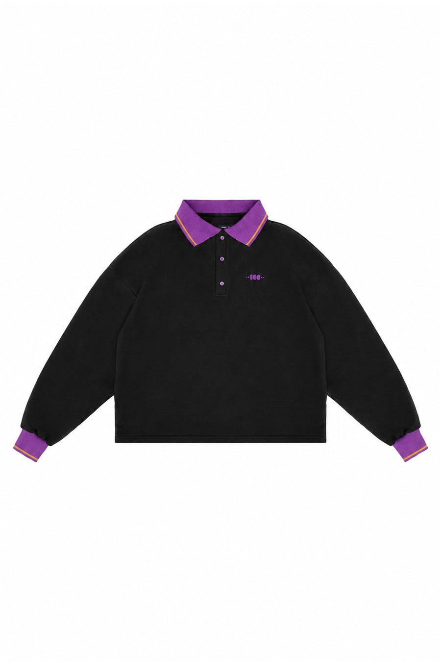 Campus Polo-Langarmshirt