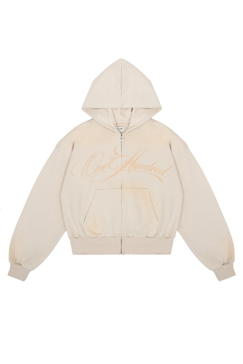Kapuzenpullover Puffy Zip Wild Movement Almond