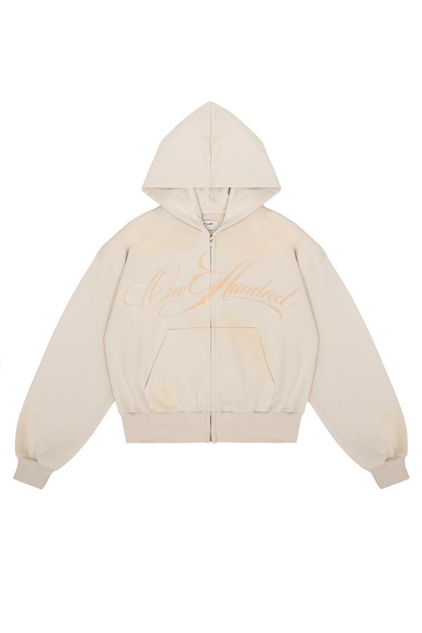 Kapuzenpullover Puffy Zip Wild Movement Almond
