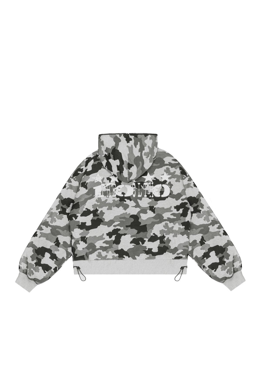 Bluza Duality Reversible Full Zip Light Grey Melange