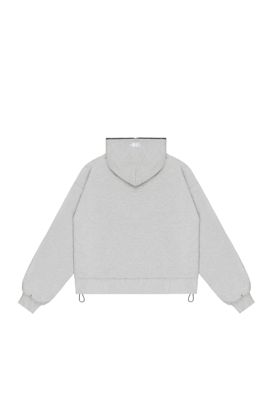 Bluza Duality Reversible Full Zip Light Grey Melange