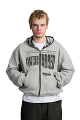 Bluza Duality Reversible Full Zip Light Grey Melange