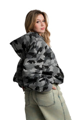 Bluza Hoodie Dark Grey Melange Moro