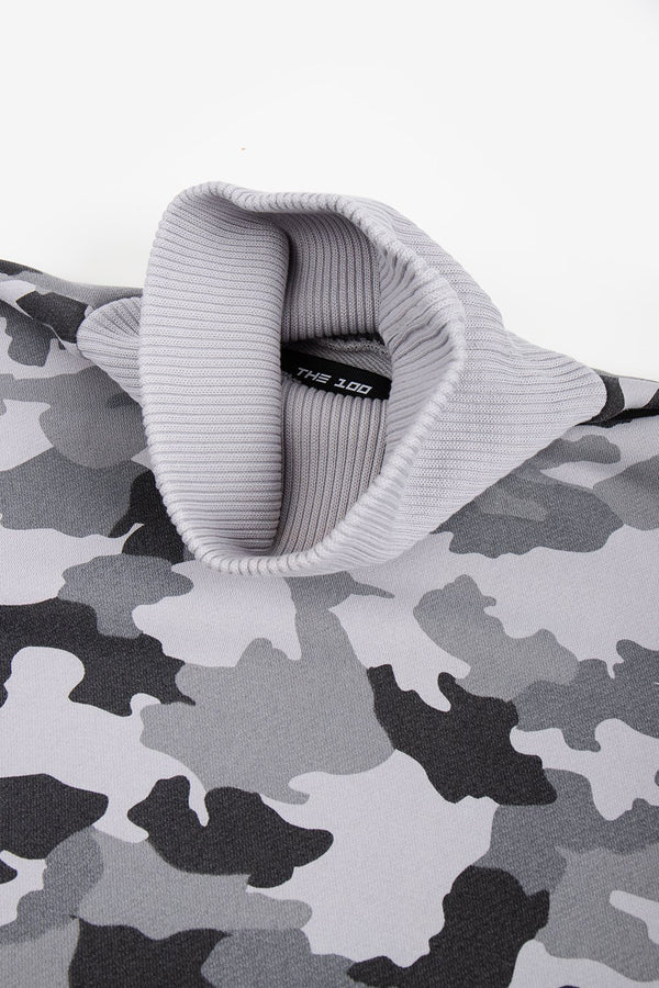 Bluza Crewneck Turtleneck Moro