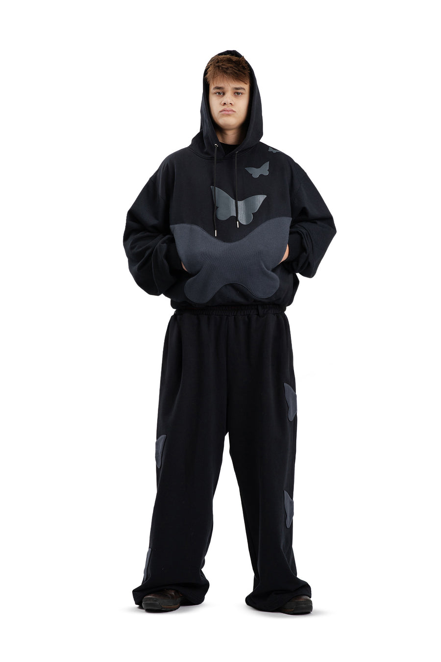 Bluza Hoodie Butterfly Highwave × The100